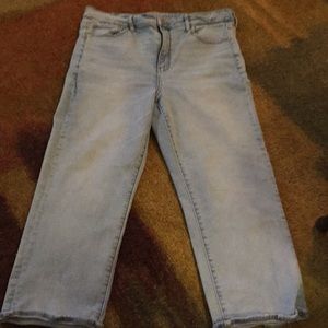 AE Slim Straight Crop